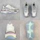 Balenciaga Triple S Sneaker Unisex Classic Version Women's & Men's color-blocking