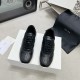 CELINE shoes RUNNER CR-01 Leather Low Bond  Women's Sports Shoes Black