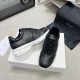 CELINE shoes RUNNER CR-01 Leather Low Bond  Women's Sports Shoes Black