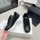 CELINE shoes RUNNER CR-01 Leather Low Bond  Women's Sports Shoes Black