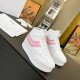 CELINE shoes Women's Thick-Soled High-Top Pink block