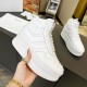 CELINE shoes Women's Thick-Soled High-Top Pure White