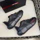 PRADA Shoes Men's Good Quality Lightweight Comfort Magazine-Featured